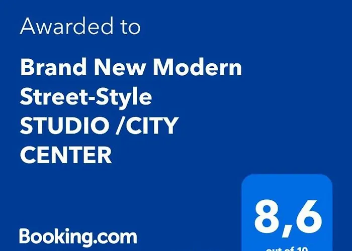 Brand New Modern Street-Style Studio /City Center